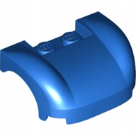 

Lego Maska 3x4x1 1/3 niebieski 18051