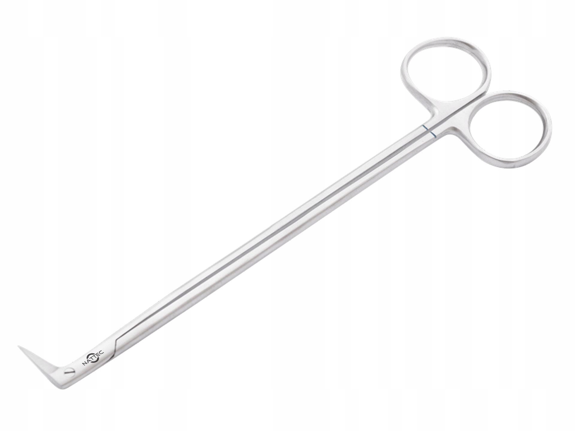 Nůžky Zakřivené L Na Stříhání Akvarijních Rostlin Ocelové 18 CM