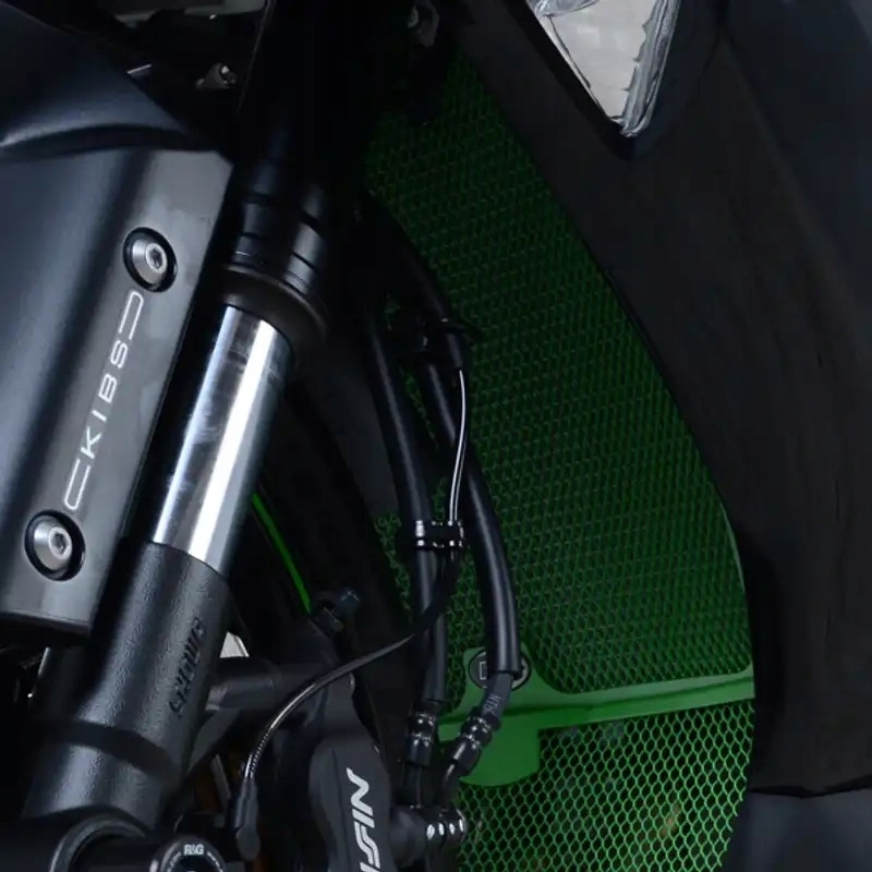 Kryt Chladiča Rg Racing Kawasaki ZX636 19- Čierny