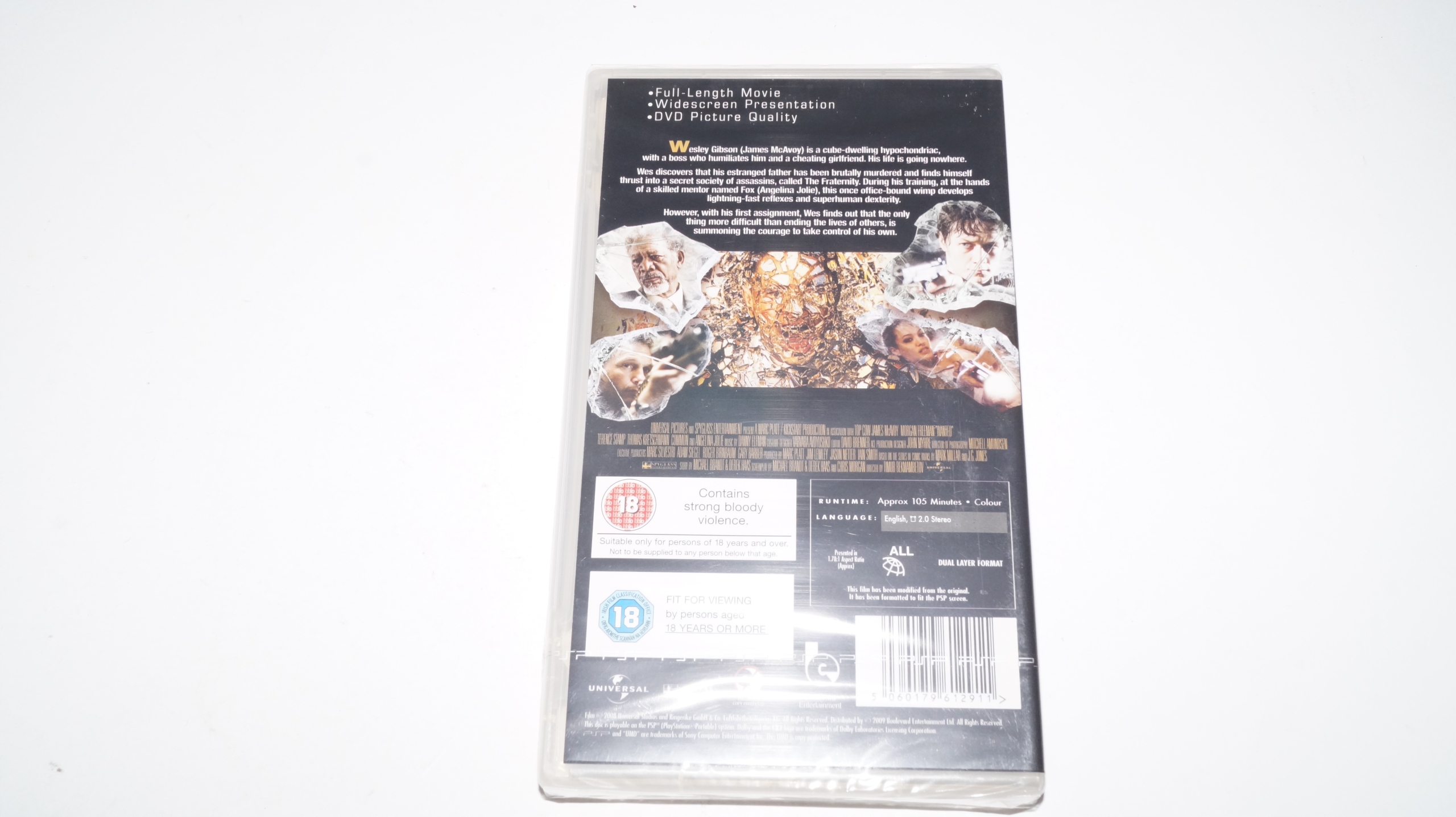 Wanted UMD PSP Nowy FILM W FOLII ŚCIGANI PSP Producent inny