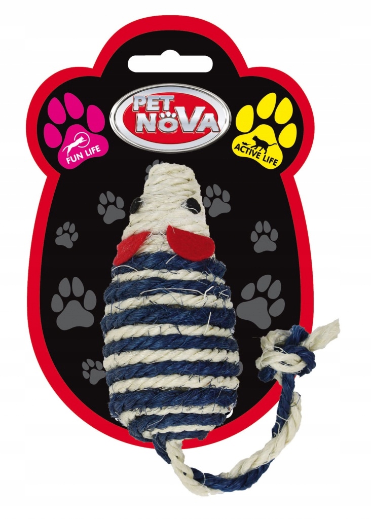 

Pet Nova zabawka dla kota myszka 10x5cm