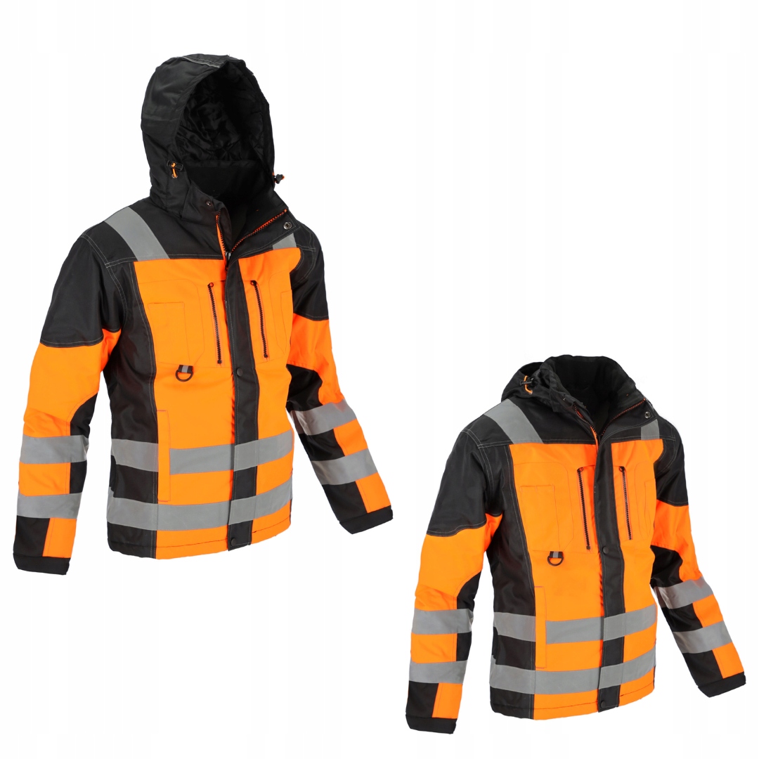 Kurtka robocza zimowa odblaskowa WODOODPORNA Rozmiar L