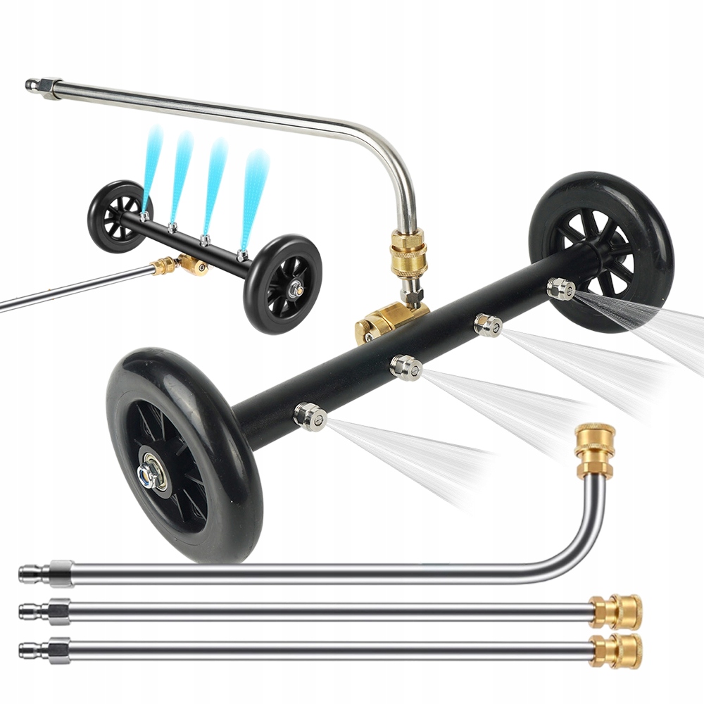 Sada Na Čištění 4000 Psi 1/4" Rychlospojka Pro Příjezdové Cesty