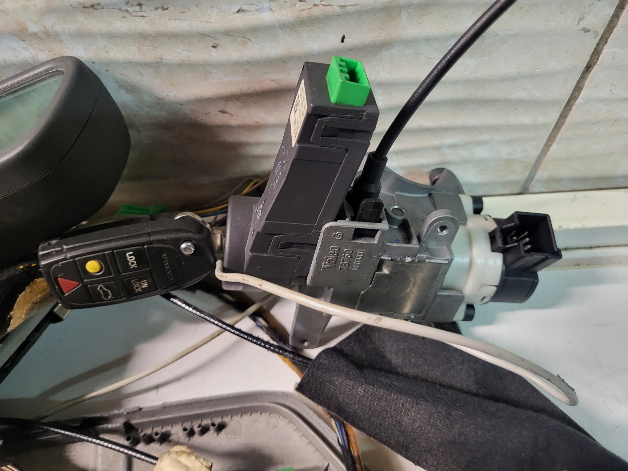 ignition key PETLA IMMO rear-view mirror VOLVO S80 and LIFT
