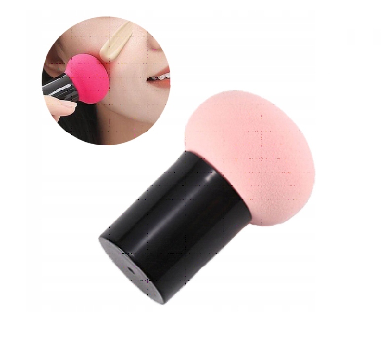 Gąbka do makijażu Powder Puff Pudełko | Jasny Różowy