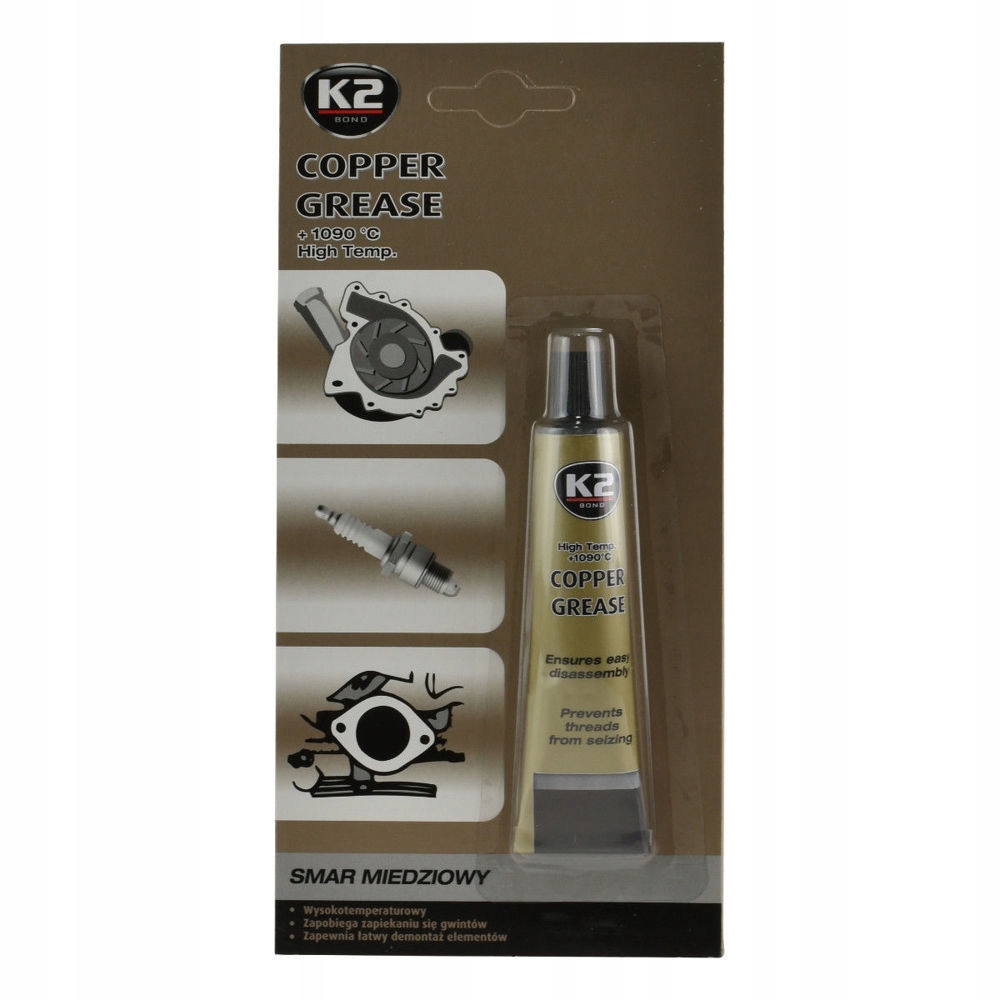 K2 SMAR MIEDZIOWY WYSOKOTEMPERATUROWY DO 1090C 20g - B401