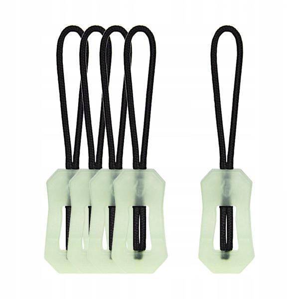 2x 5 szt. Luminous Zipper ciągnie blask w nocy