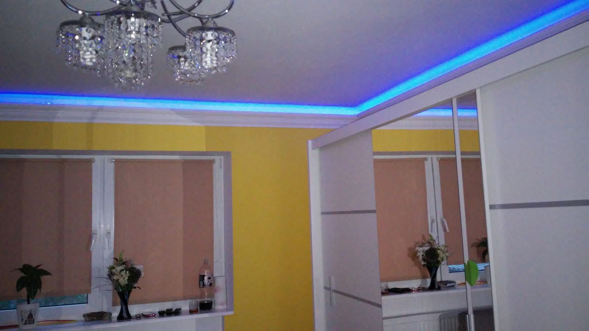 Listwa karniszowa maskownica osłona 10cm K14 Długość 1 m