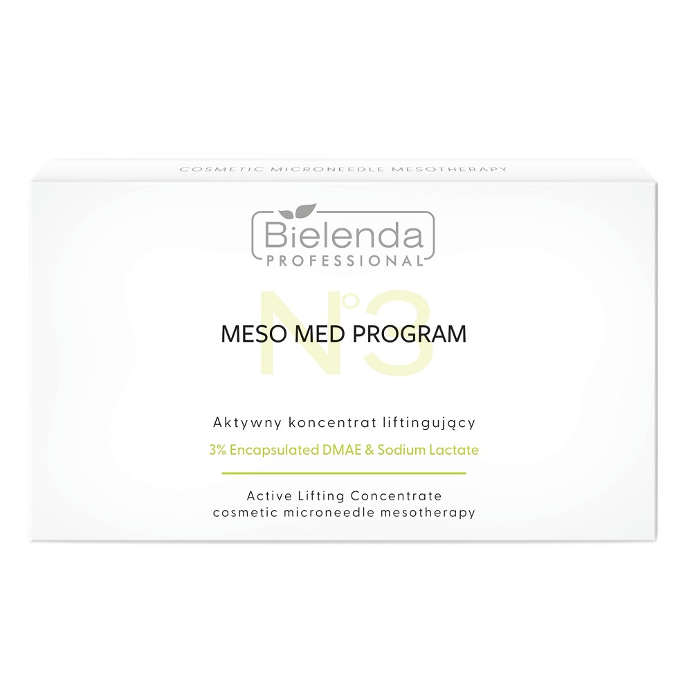 Bielenda Professional Liftingový Koncentrát S Enkapsulkovanou Dmae 10X3 ml