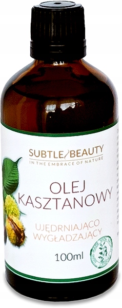 

Olej kasztanowy Subtle Beauty Naczynka 100 ml.