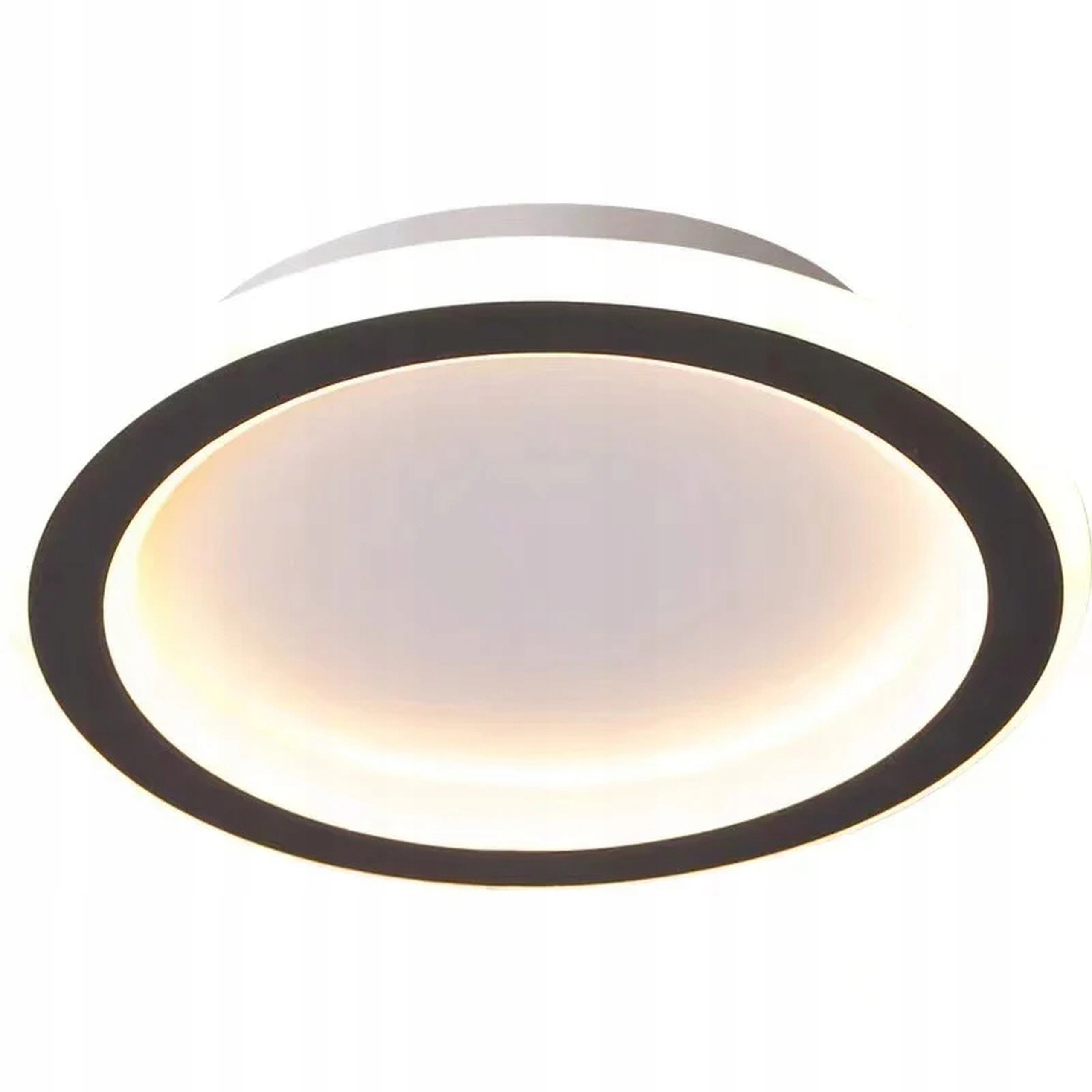 Stropní Svítidlo Stropní Svítidlo Led Lustr Ring Kulatý Černý Bílý Studený 21 CM