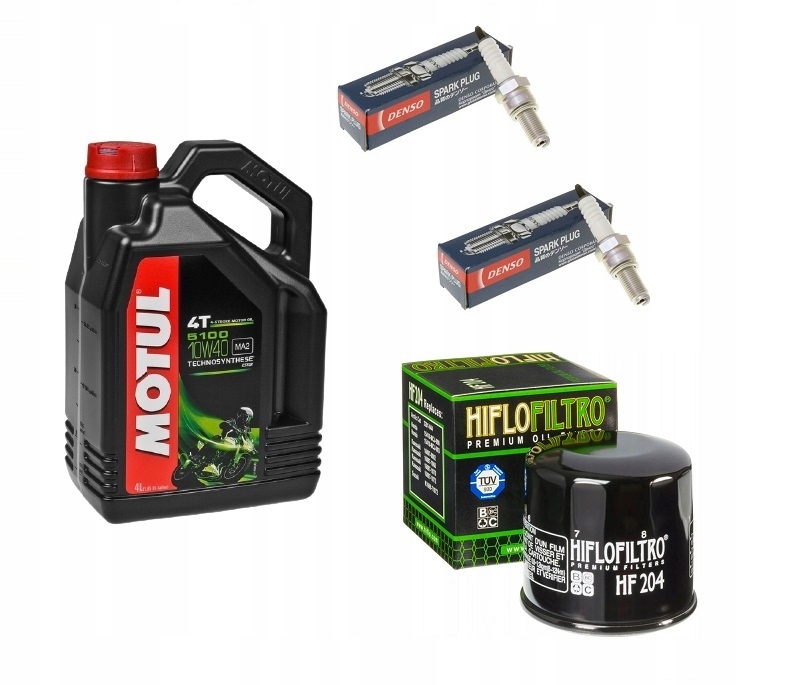 HONDA SILVER WING FJS 600 MOTUL 4L +FILTR +ŚWIECE