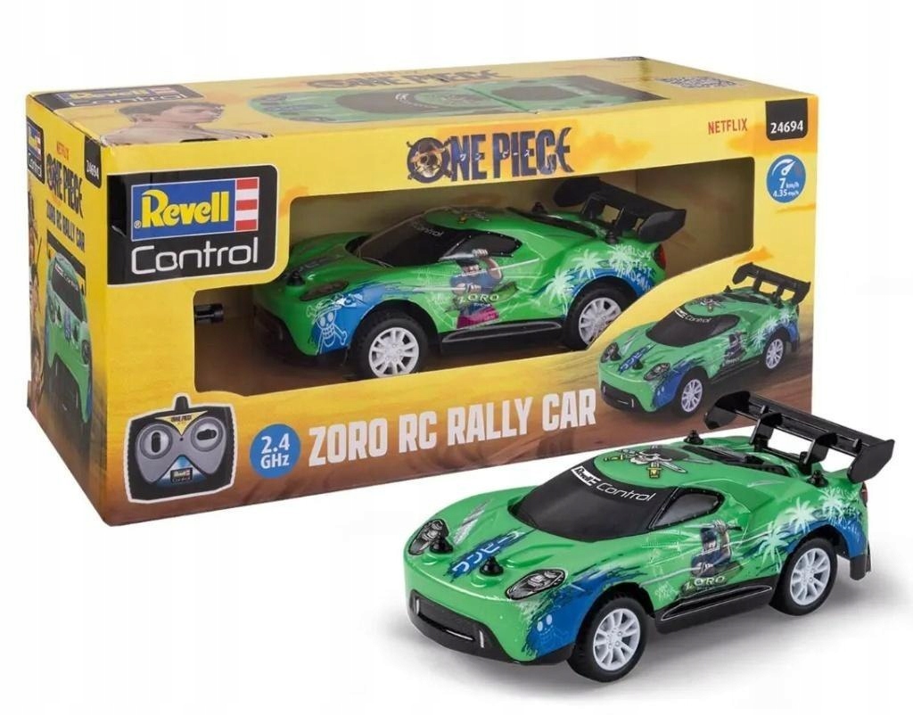 REVELL R/C ONE PIECE ZORO RALLY CAR 1:26 (4009803246949) • Cena, Opinie ...