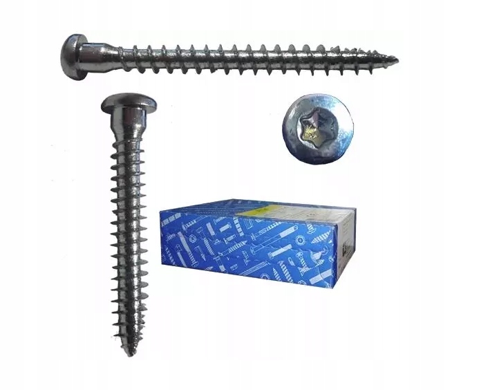 Vruty Pro Tesařské Spojky 5x35mm Torx 500ks