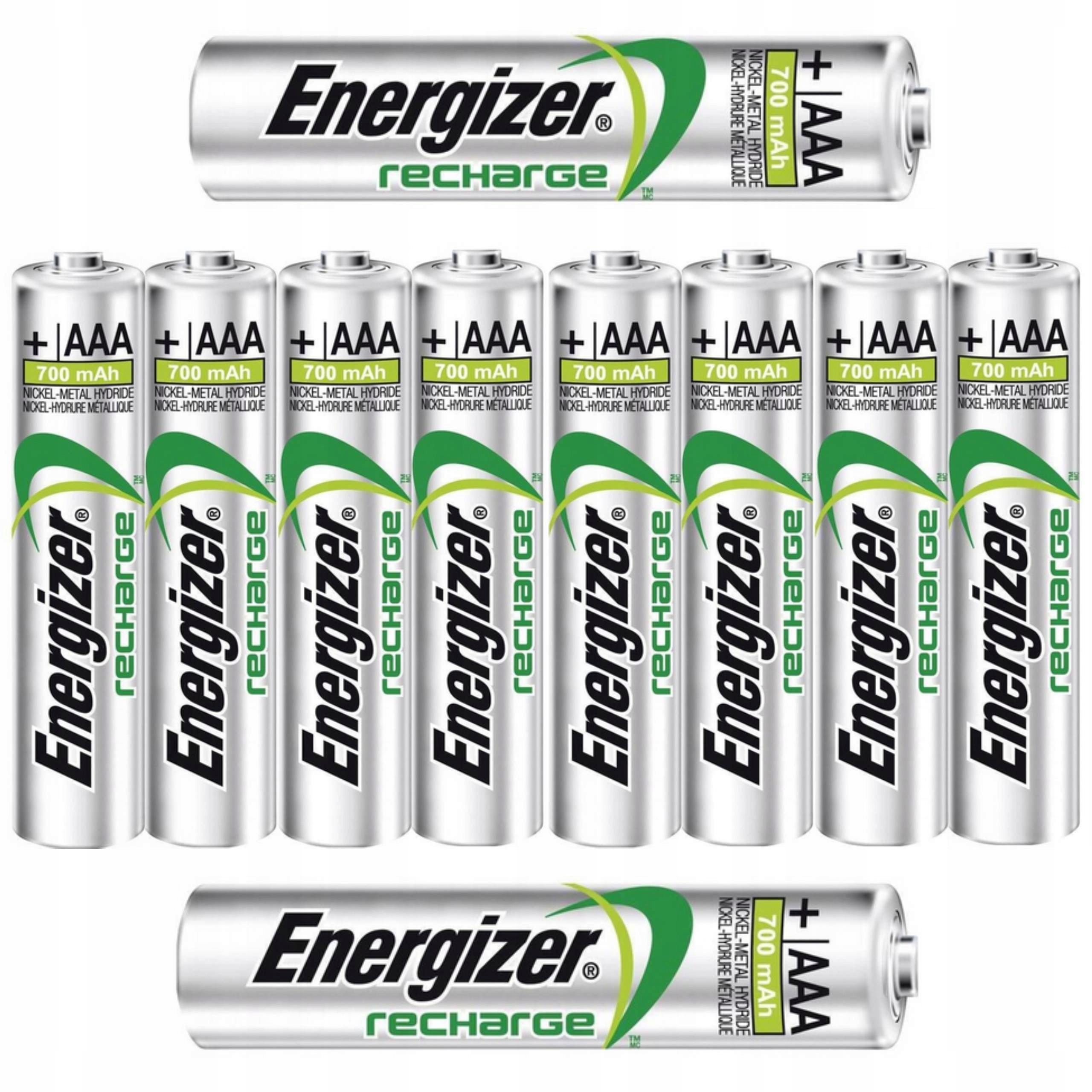 

Akumulatorki baterie Energizer R3 Aaa 700mAh x 10