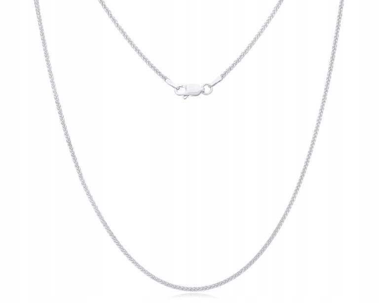 Stříbrný Řetízek Dámská vazba Lisi Ocas Rod Plná délka 925 cm