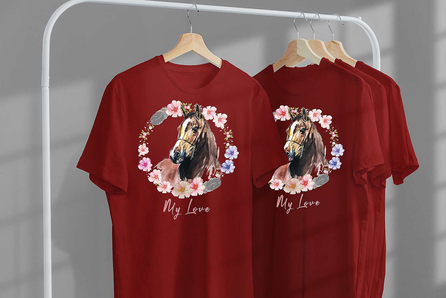 T-SHIRT KOSZULKA DLA DZIECKA KONIE 128 SUPER JAKOŚĆ Rozmiar S