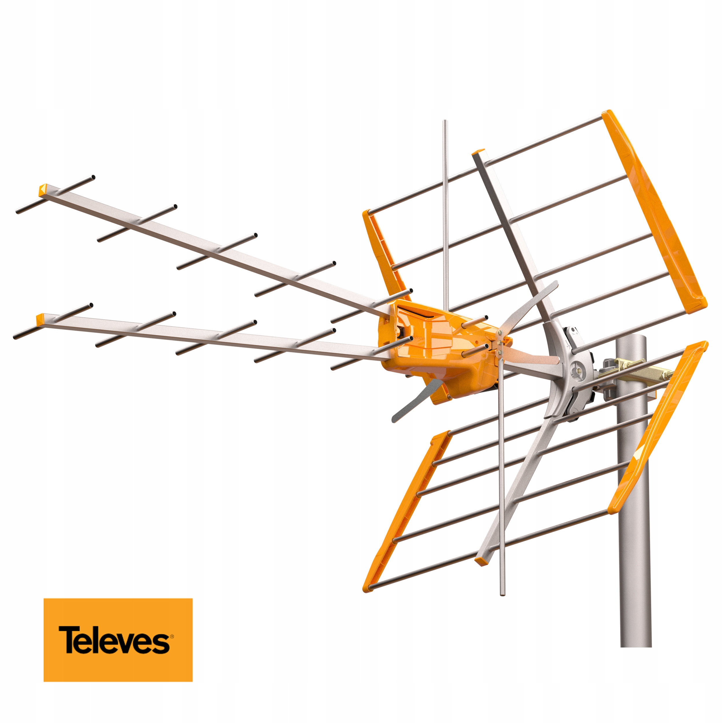 Antena kierunkowa Televes V+ MIX DVB-T2 U/V ze wzmacniaczem 149011