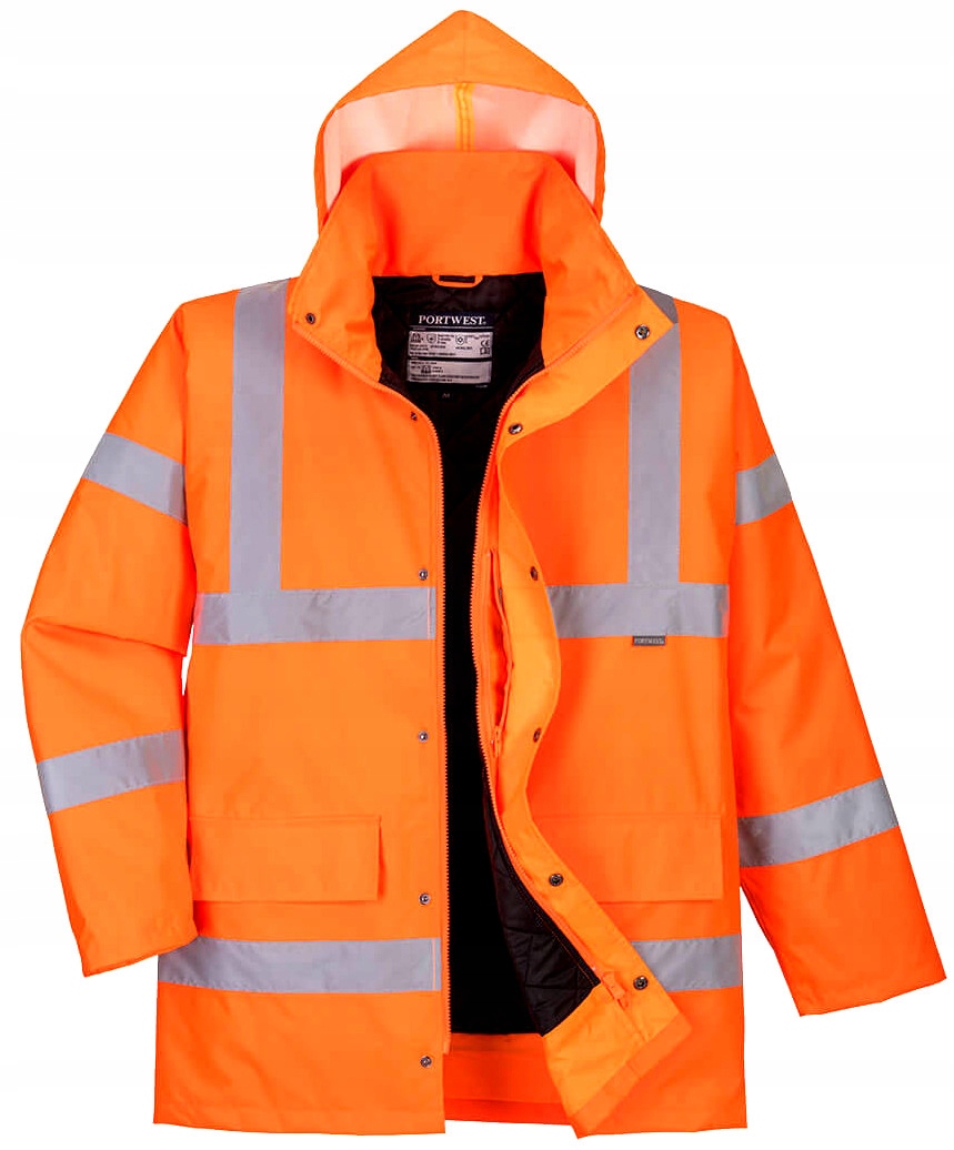 Zimní zateplená výstražná bunda s kapucí Portwest RT30 Orr vel. 4XL
