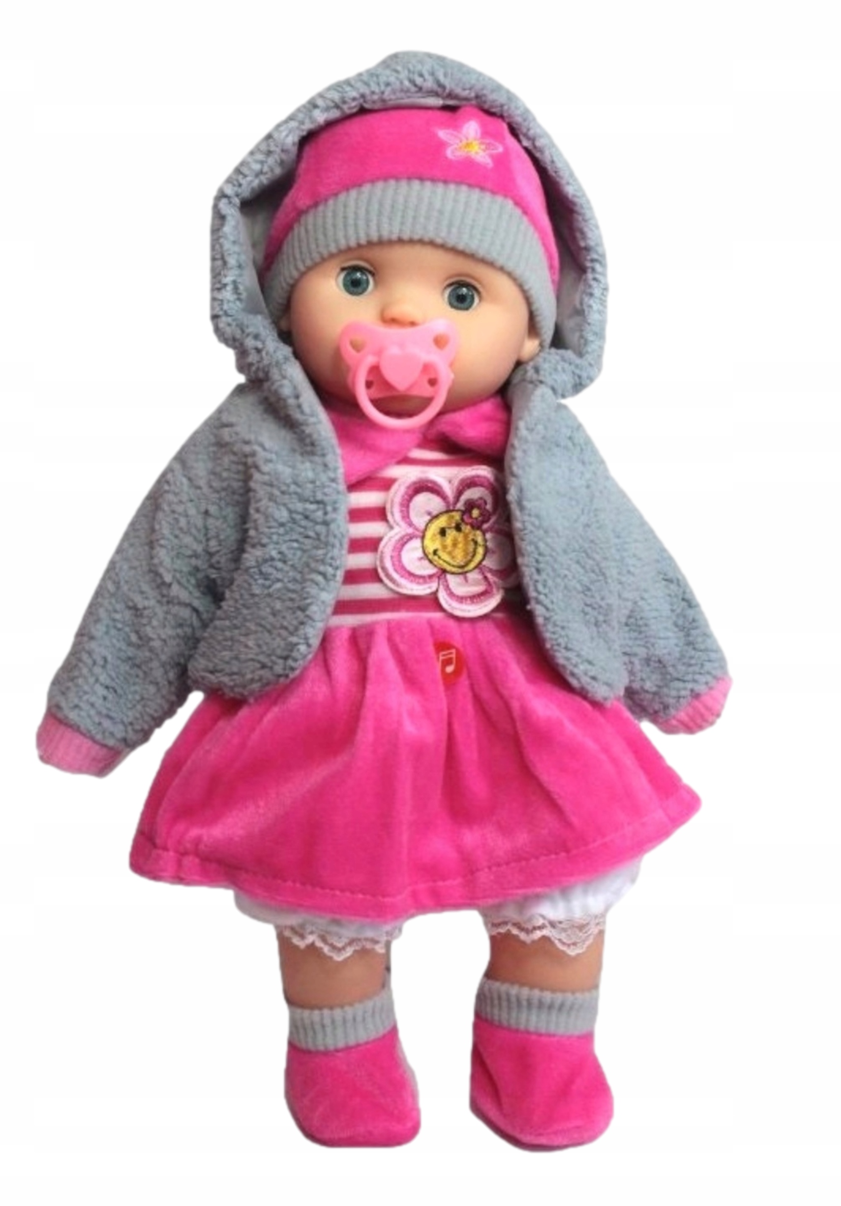 LALKA BOBAS MÓWI ŚPIEWA ZAMYKA OCZKA butelka+smocz Kod producenta 334904