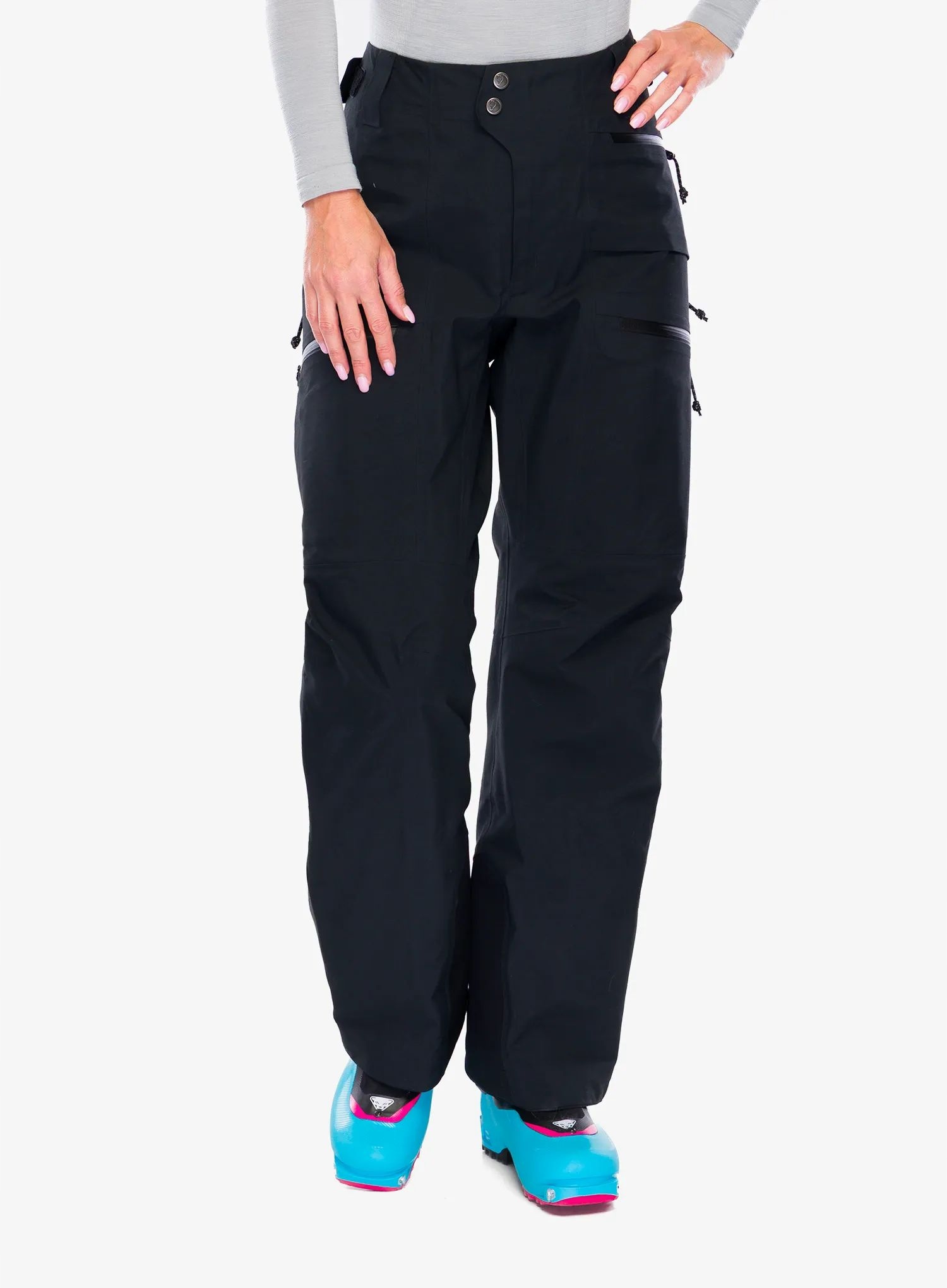Dámské kalhoty do hor Fjallraven Bergtagen Gtx Pro Trousers černá Xs