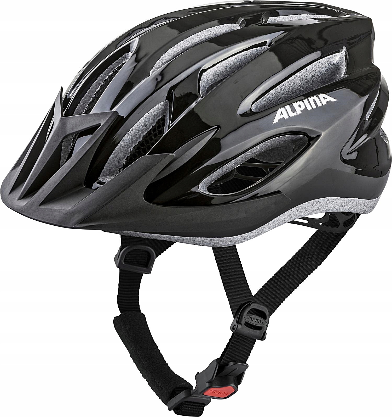 Alpina MTB17 Black Moderní cyklistická přilba 54-58 cm 290 g