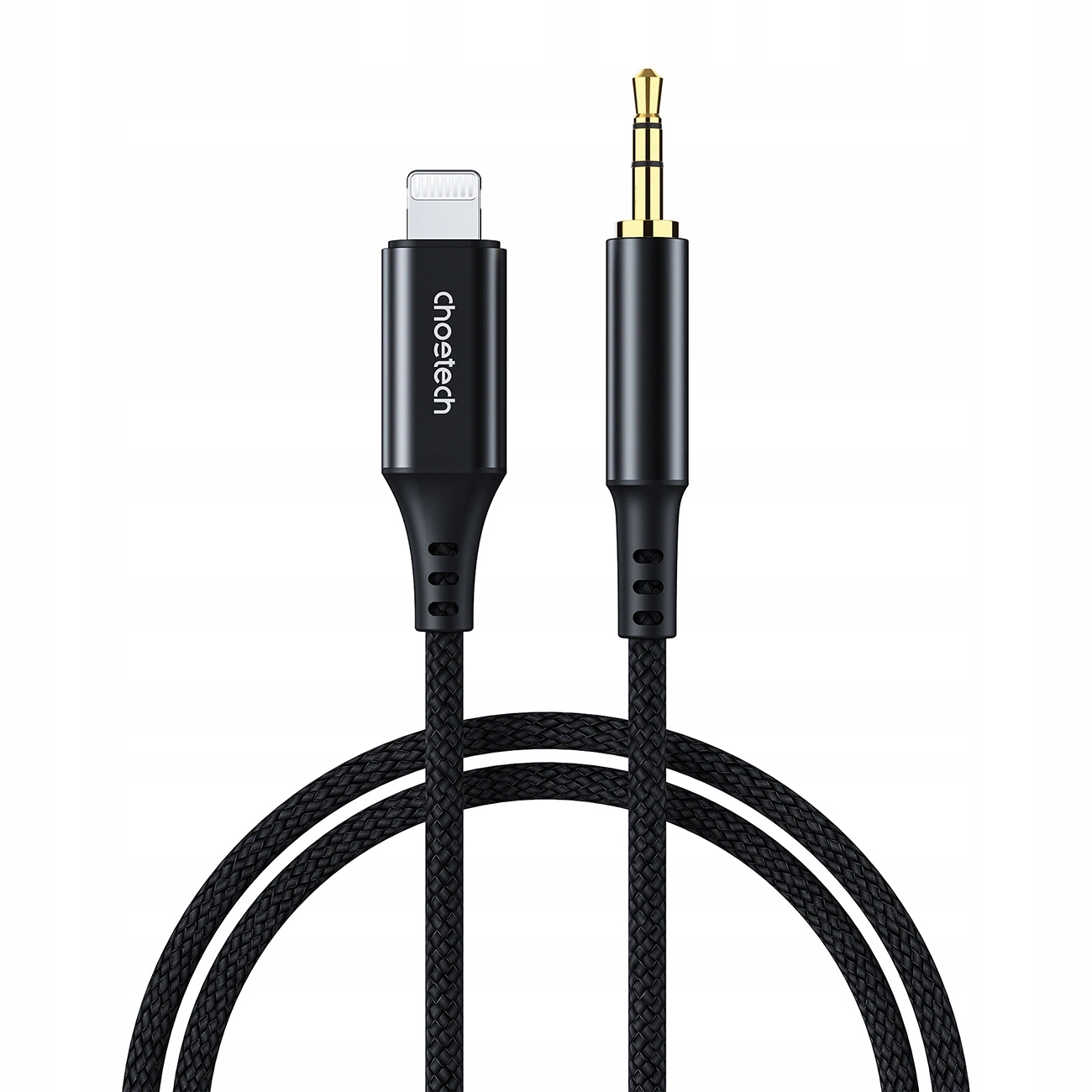Kabel Choetech AUX009 Lighting mini jack 3. 5mm 2 m czarny Choetech