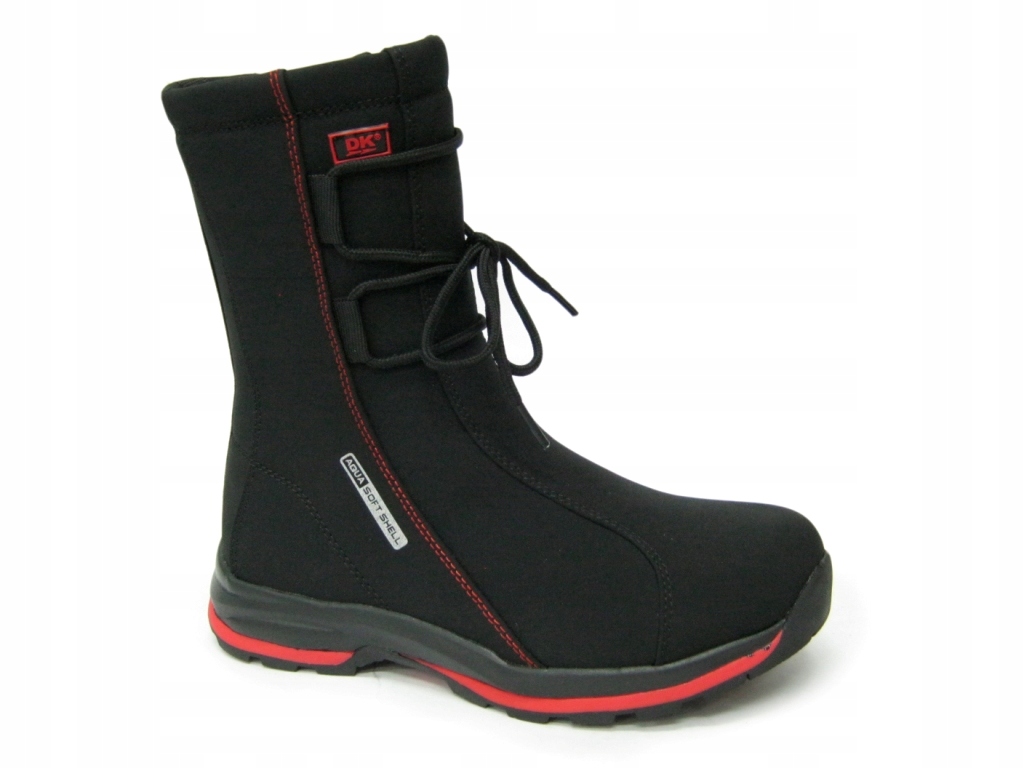 ŚNIEGOWCE DK SOFTSHELL SNOWBEST (1754 blk/red) 37