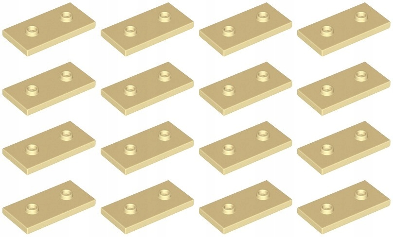 

Lego 65509 Płytka 2x4 piaskowa Nowa (16g) 16 szt.