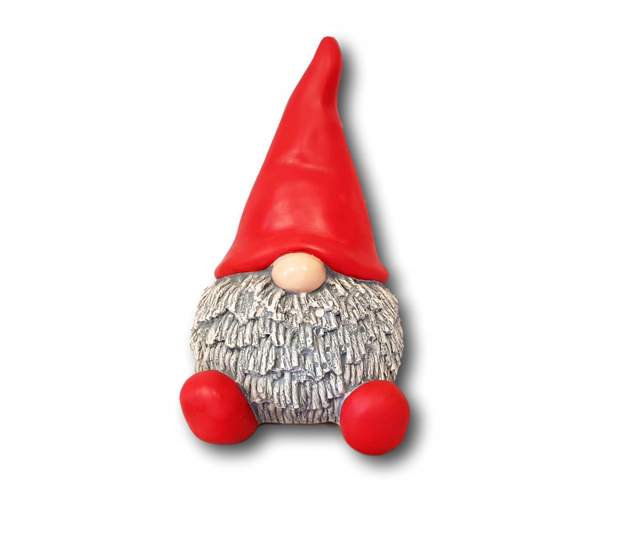 

Skrzat Gnom Gnomek W Czapce Figurka Dekoracyjna XL