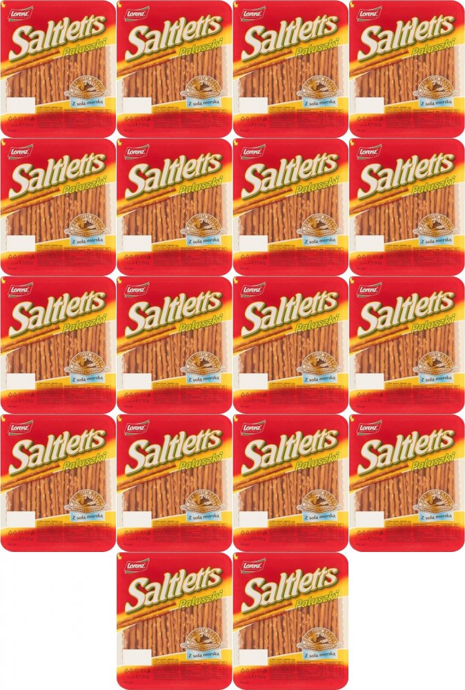 Paluszki Saltletts z solą 250g x18