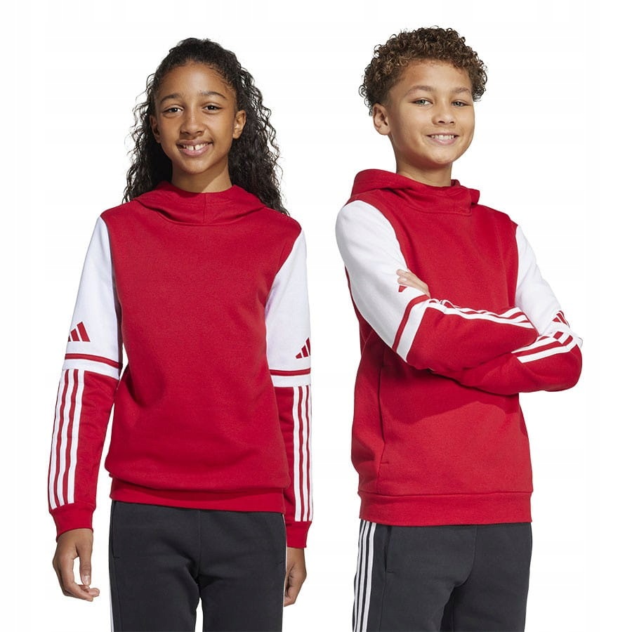 Bluza adidas Squadra 25 Sweat Hoody JD4805 Czerwony, 128 CM