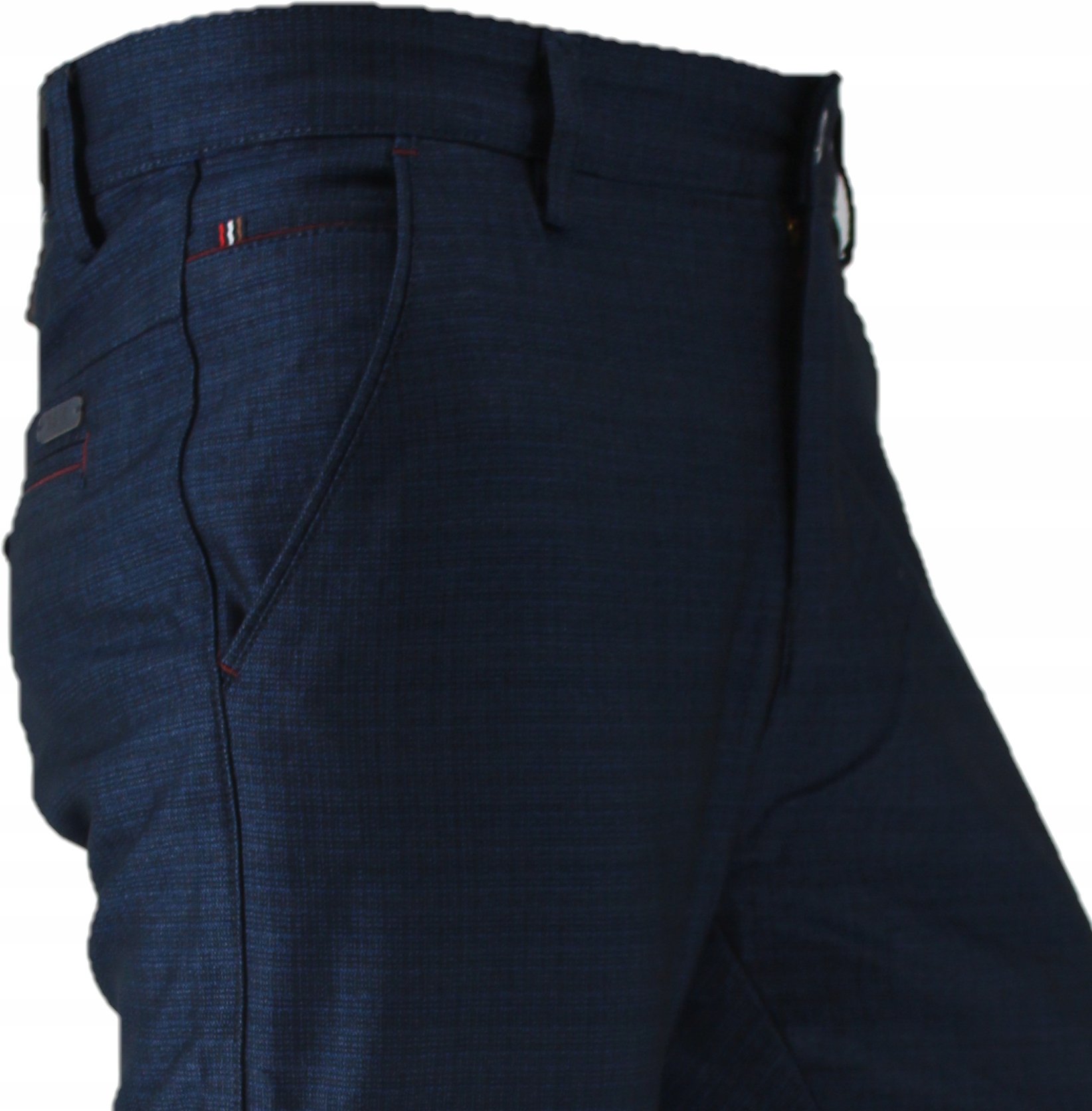 Spodnie Granatowe prosta nogawka W41 Rozmiar 41/32