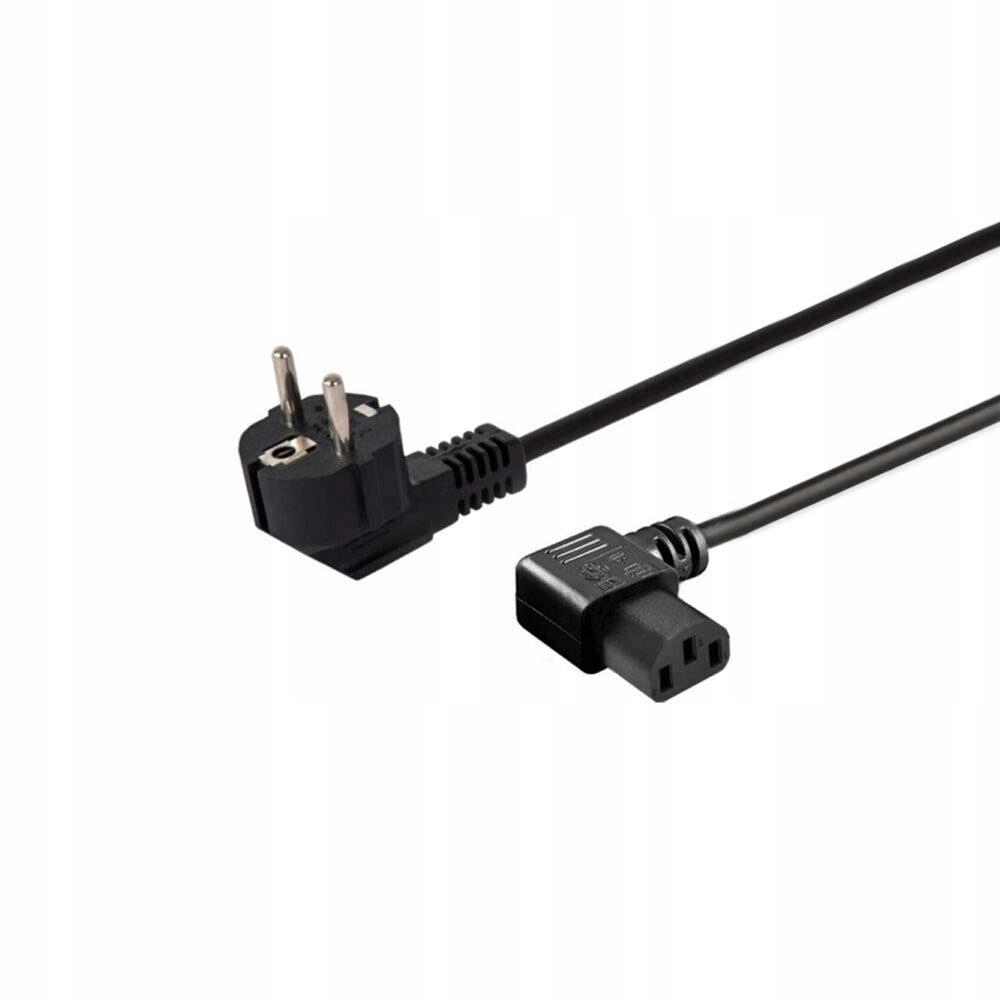 

Kabel zasilający Schuko M kątowy Iec C13, kątowy