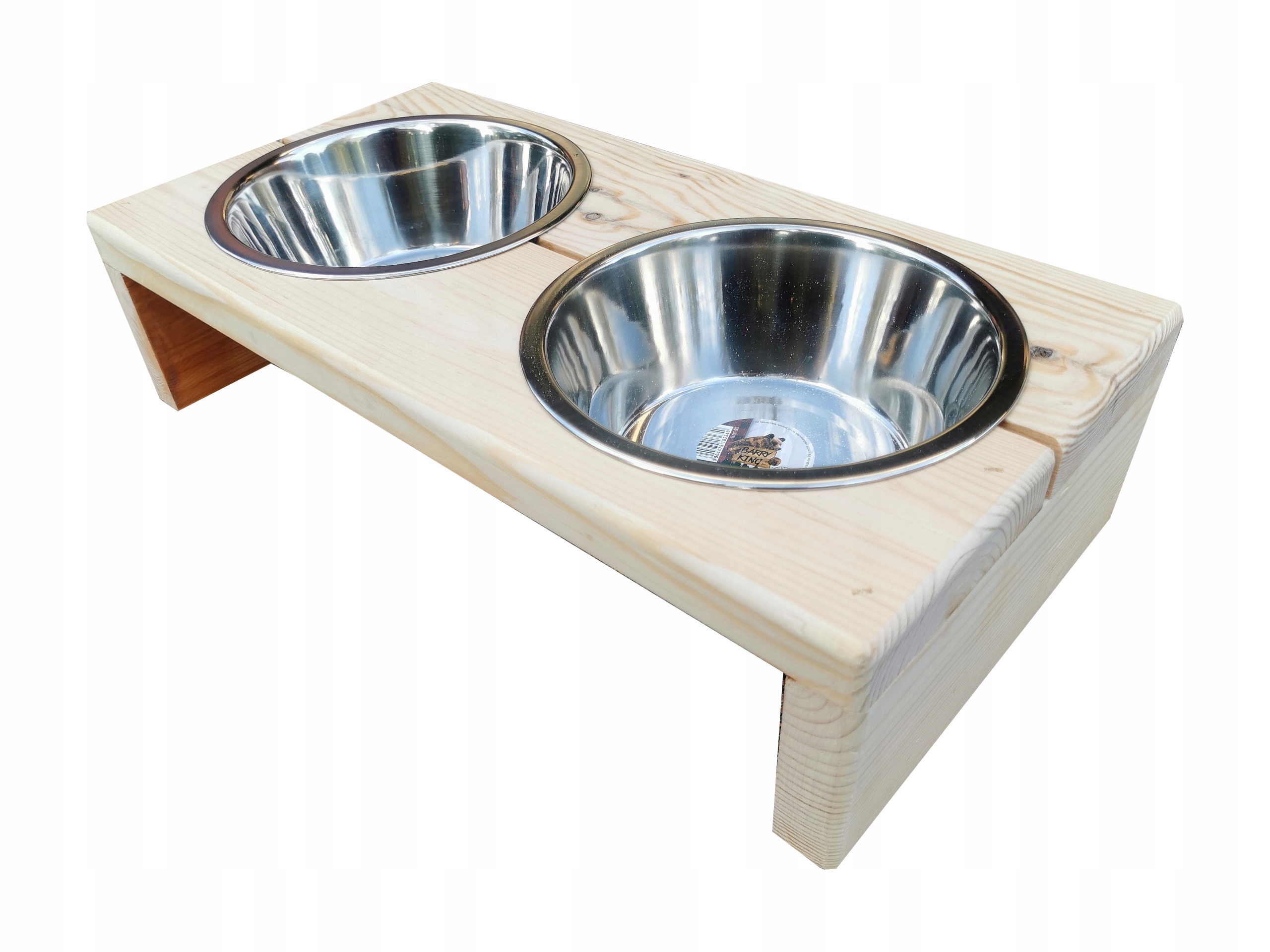Dřevěný stojan na misky pro psy XXL, výrobce psích bufetů