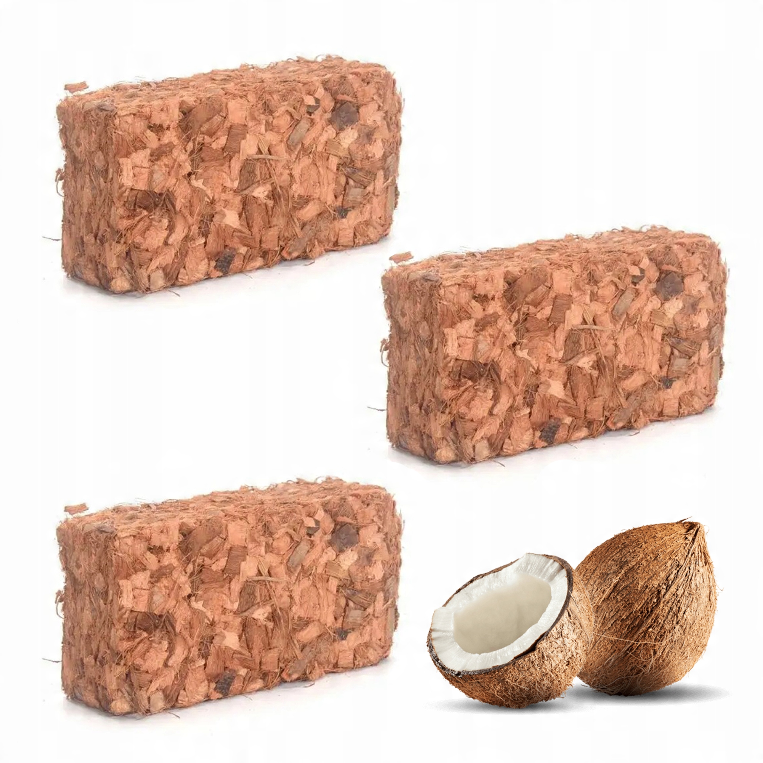 

Podłoże Kokosowe Do Roślin Chips Wióry Eco 18L