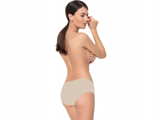 

Pg. Majtki Gatta Bikini Queenie rozm. M beżowe