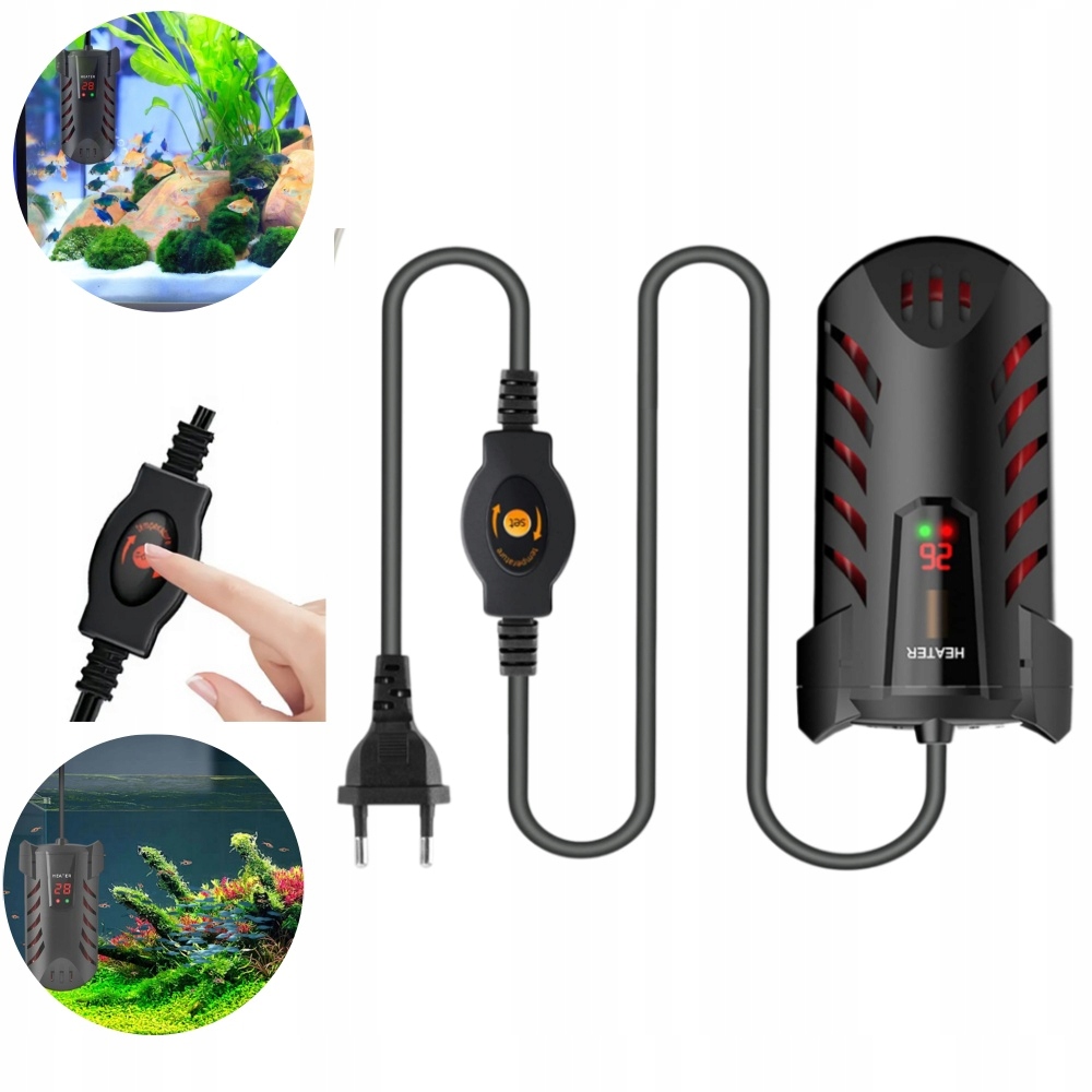 Ohřívač akvária, ohřívač akvária, regulátor teploty