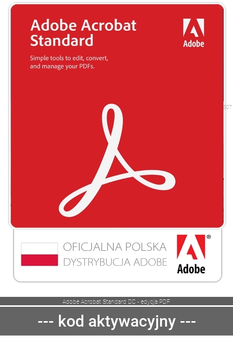 Adobe Acrobat Standard - Niska cena na Allegro