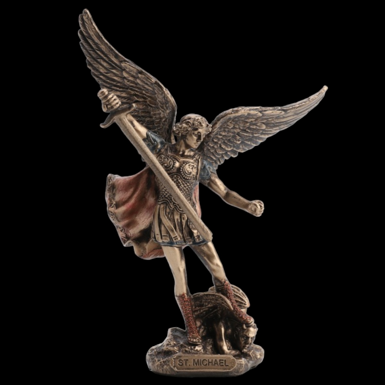 RZEŹBA Figurka MAŁA FIGURKA ŚWIĘTY MICHAŁ VERONESE WU77719AP EAN (GTIN) 6944197142034