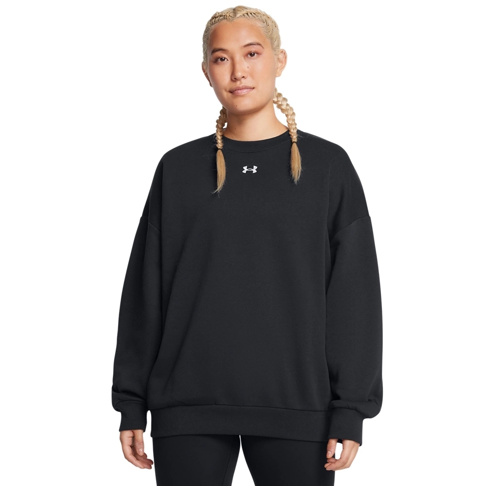 Bluza damska Under Armour Rival Fleece Oversized Crew S