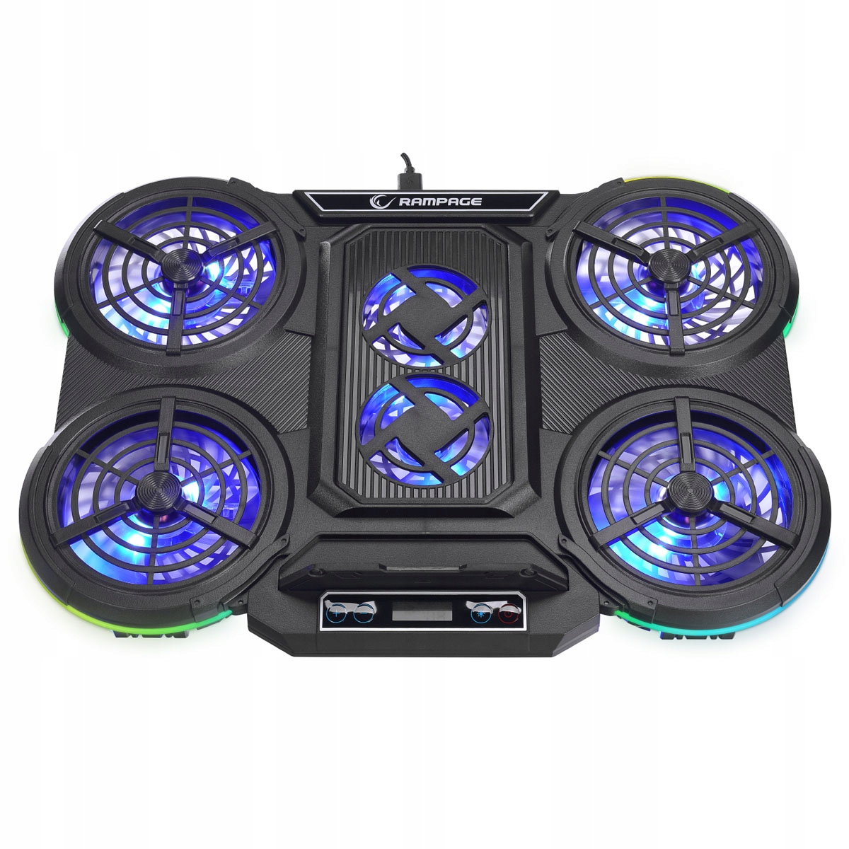 Podstawka chłodząca Rampage Prote R6 (10 17", Rgb)