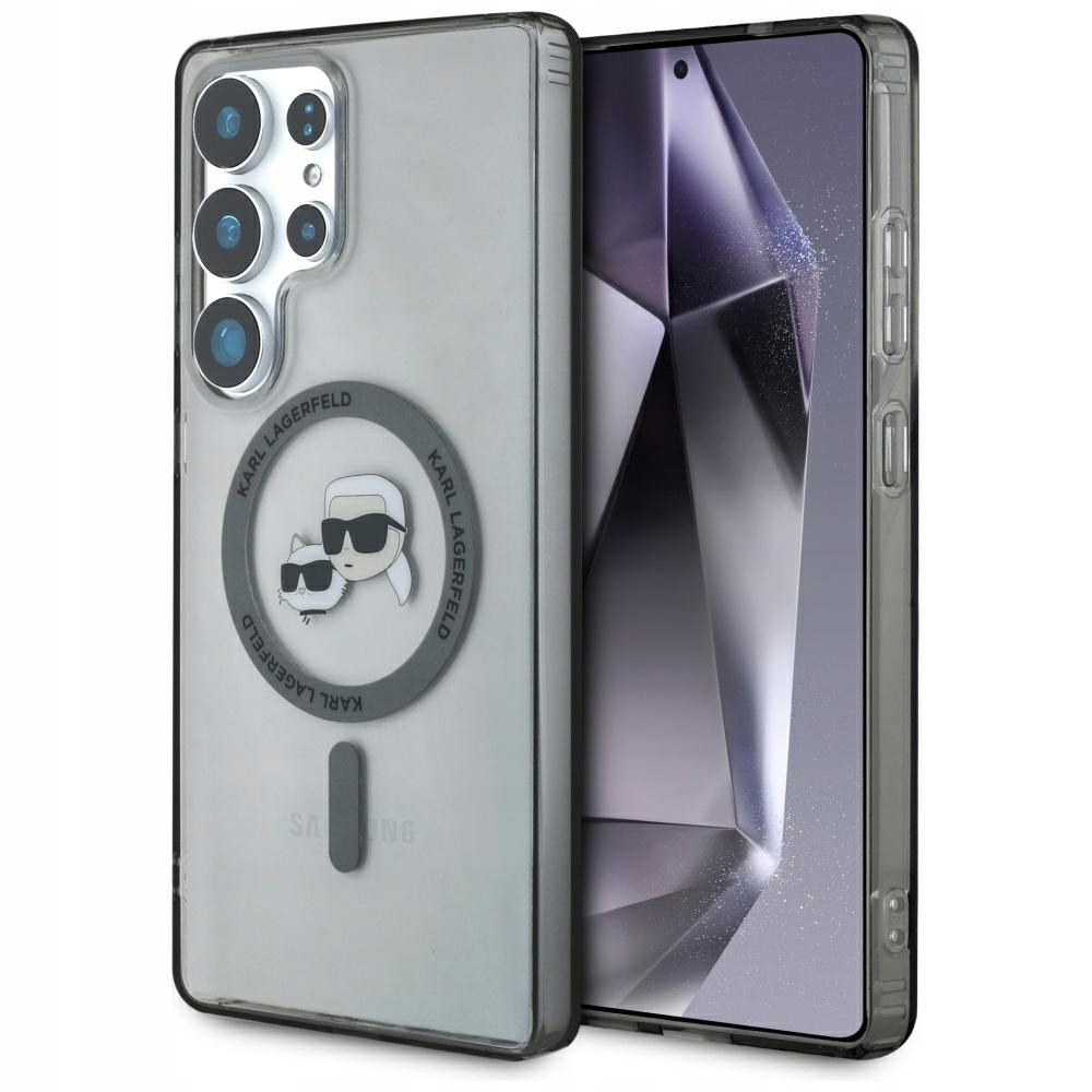 Karl Lagerfeld Pouzdro pro Samsung Galaxy S25 Ultra MagSafe černé