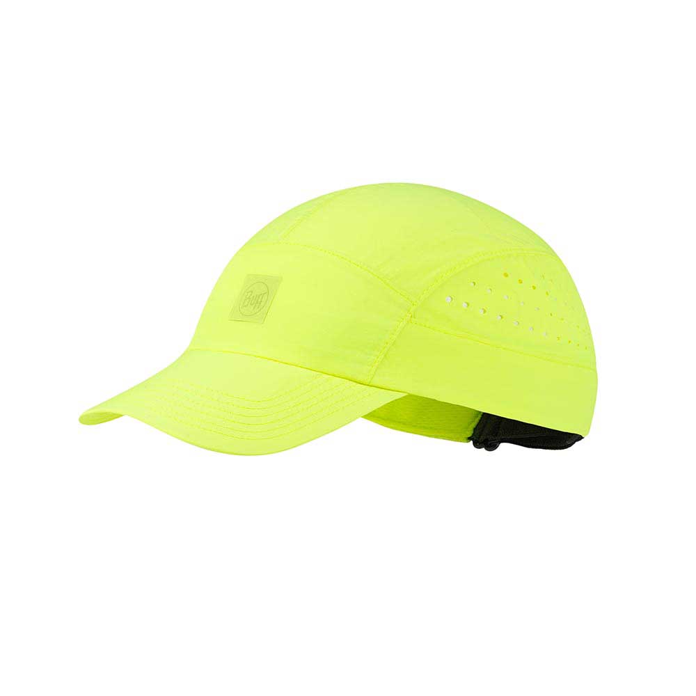 Czapka z daszkiem do biegania Buff Speed Cap Solid Lime S/m