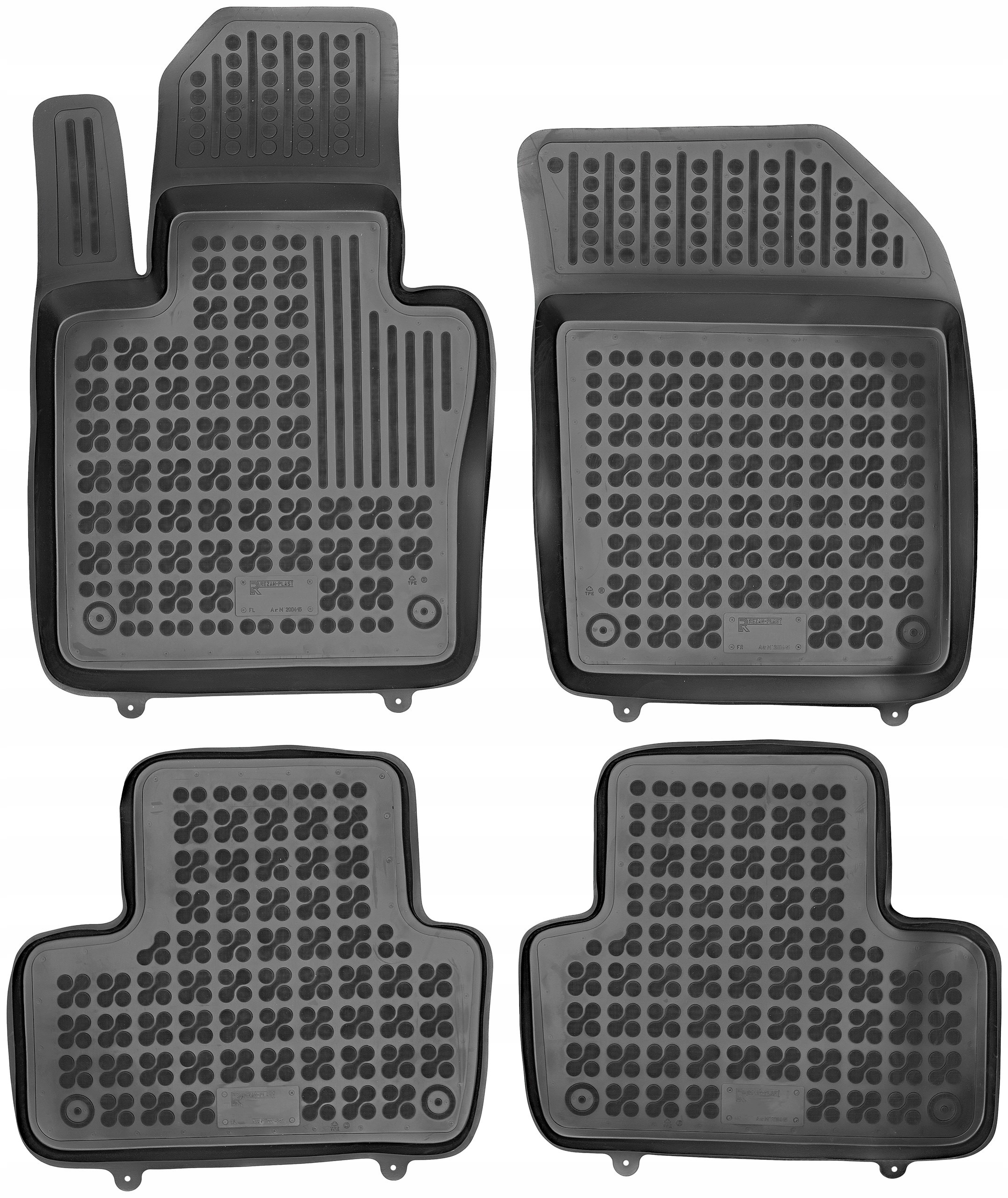 Volvo XC60 II 2017- Dywaniki gumowe