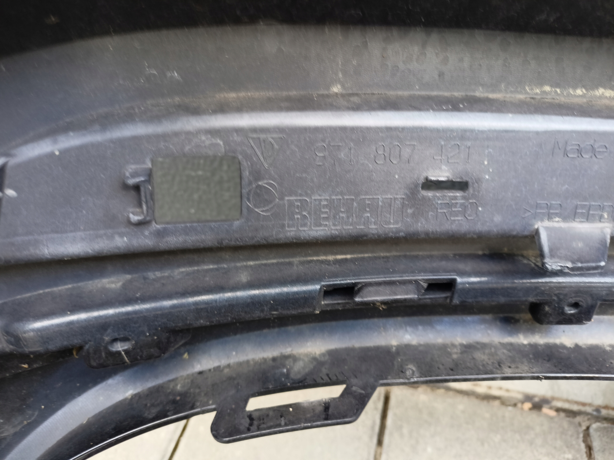 PORSCHE PANAMERA 2 II 971 16- Sport design bumper
