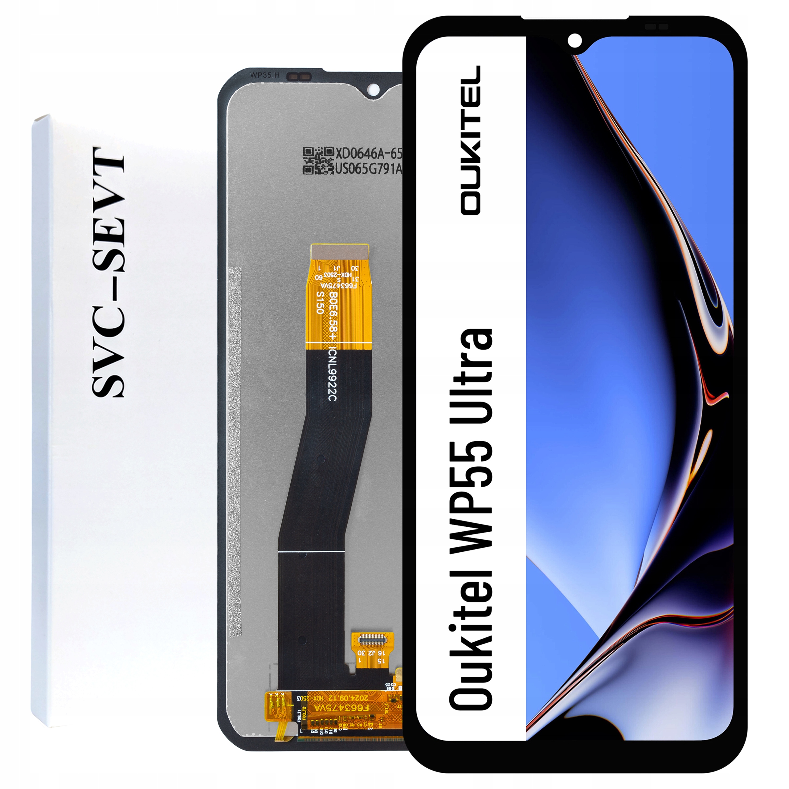 Displej pro Oukitel WP55 Ultra LCD Matrix Originál Zila