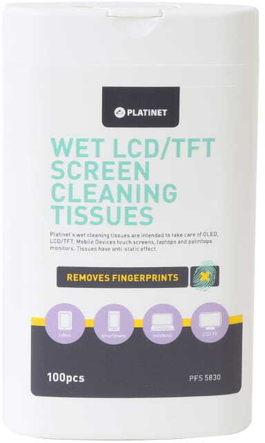 CHUSTECZKI ŚCIERECZKI CZYSZCZĄCE DO EKRANÓW 100szt