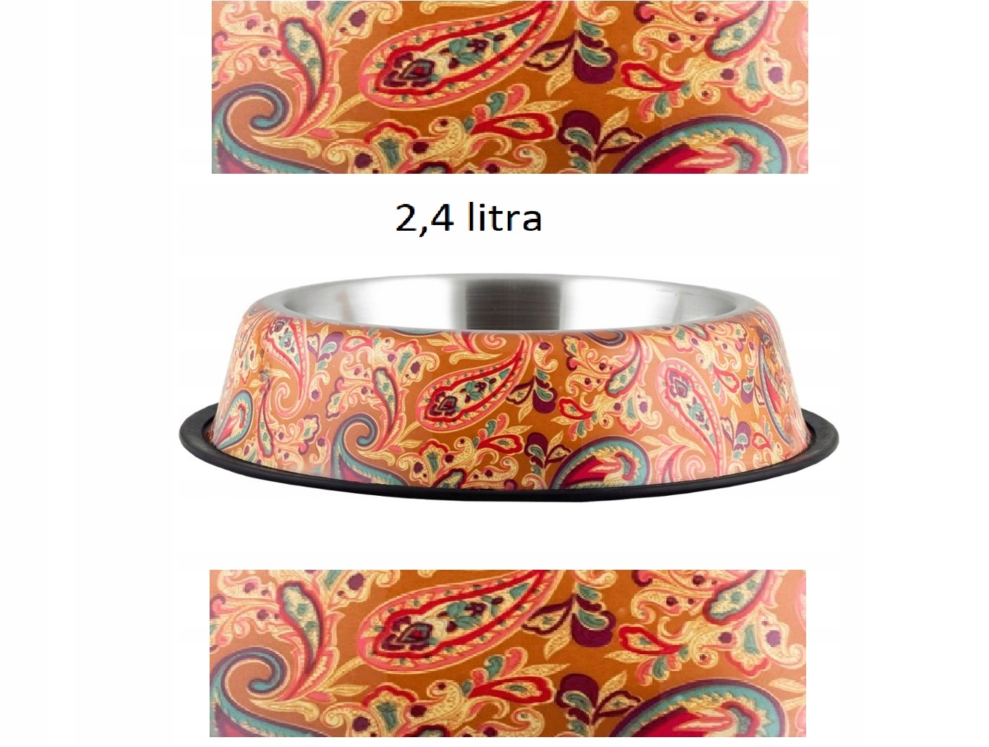 

Duża Miska dla psa Wzór Papaja Happet 25cm 2,4l