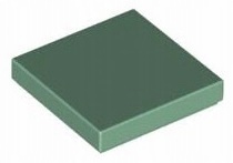 

Lego Płytka Płaska 2x2 Sand Green (3068/6133896)